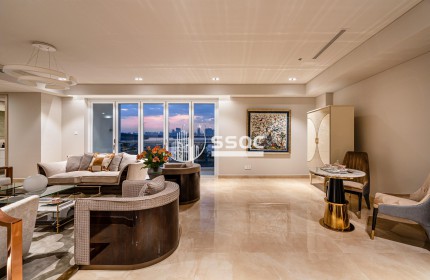 Bán căn hộ Penthouse đảo kim cương hồ bơi sân vườn, 664m2, giá 60 tỷ