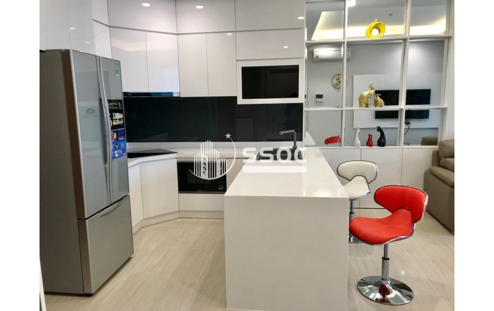Bán căn hộ Đảo Kim Cương 1PN, view nội khu và sông, nhà đẹp giá tốt
