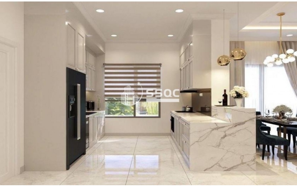 Căn hộ sân vườn Đảo Kim Cương 4PN DT 300m2 - Full NT - view sông Sài Gòn và Q1