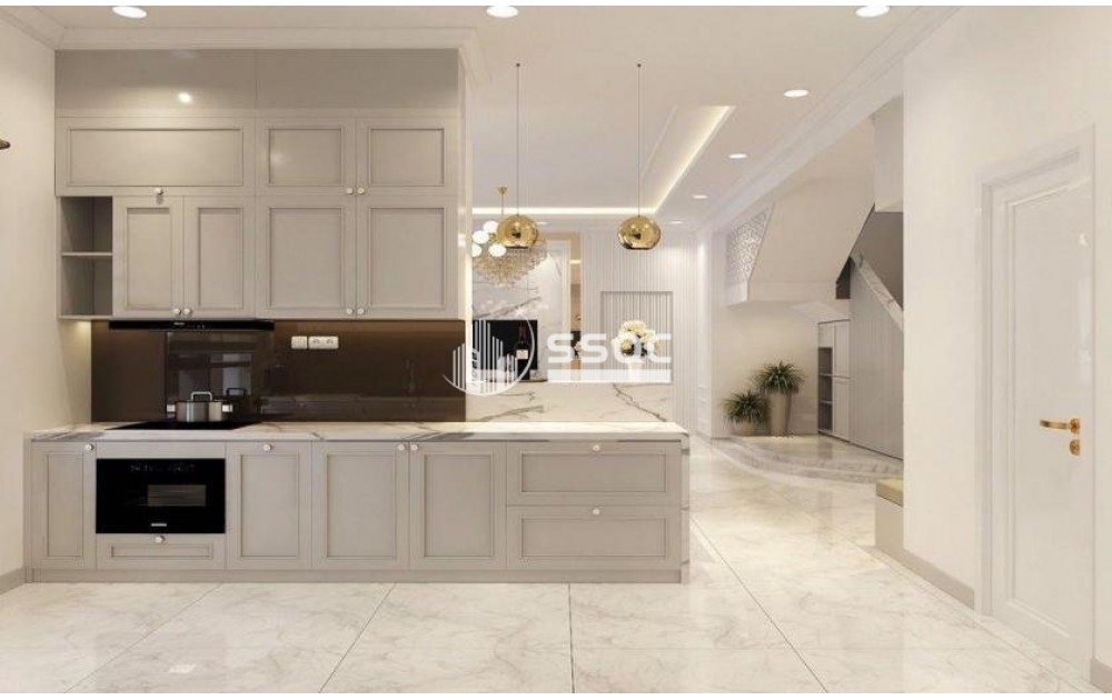 Căn hộ sân vườn Đảo Kim Cương 4PN DT 300m2 - Full NT - view sông Sài Gòn và Q1