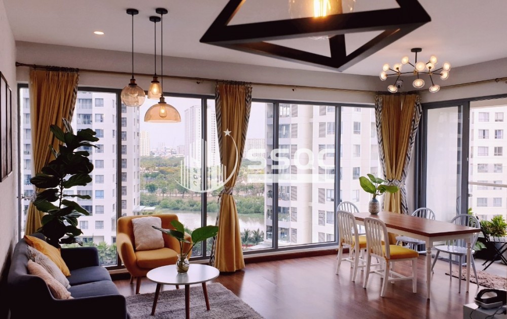 Đơn giá tốt - Gía 15,5 tỷ cho 3 phòng ngủ Đảo - DT 143m2 - Thiết kế phong cách indochine