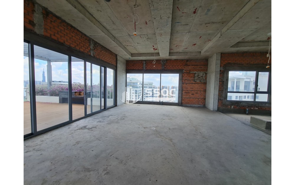 Penthouse Sky villa DT 566m2, view trực diện sông cực đẳng cấp