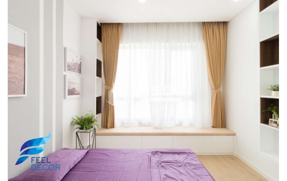 CĂN MỚI ! Cho thuê căn hộ 2 PN - Đảo Kim Cương, View sông, Full Nội thất - giá 23 triệu