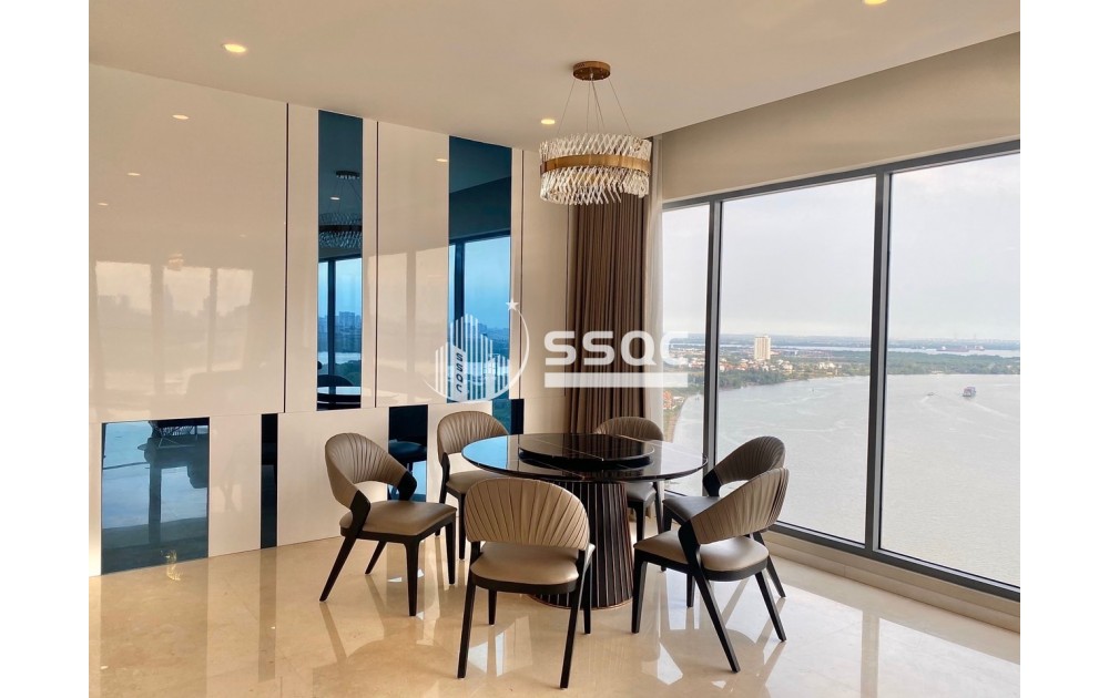 Căn hộ cao cấp 4PN - Diamond Island, Maldives Tower có sân vườn riêng