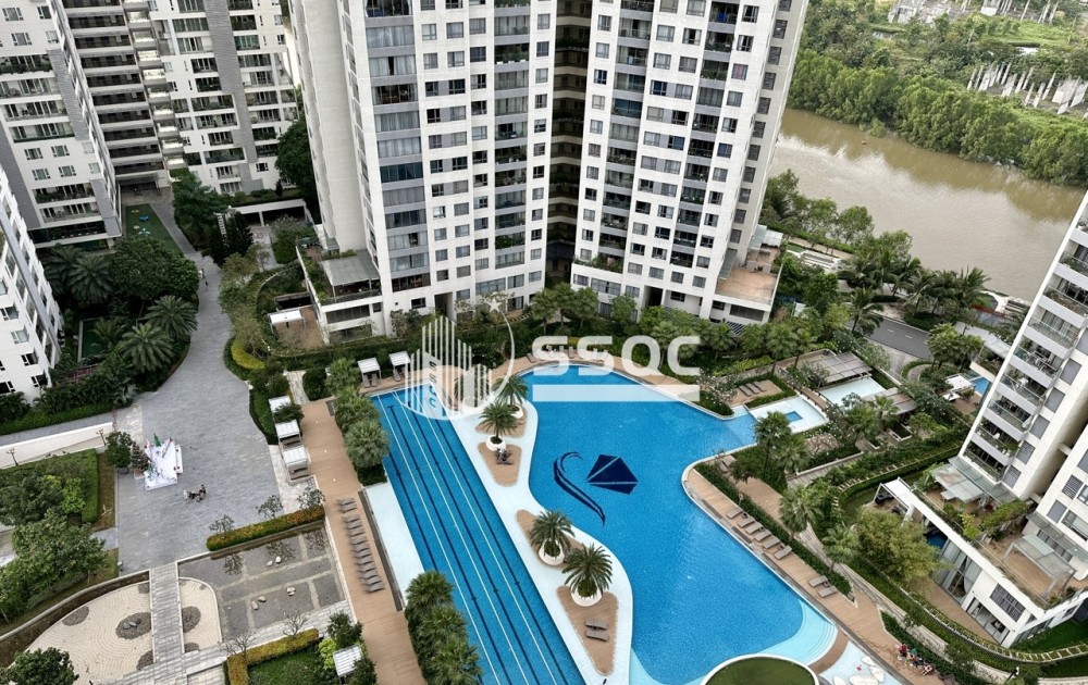 Bán căn 2PN Đảo Kim Cương, view sông và nội khu, tặng nội thất mới, giá 9.3 tỷ