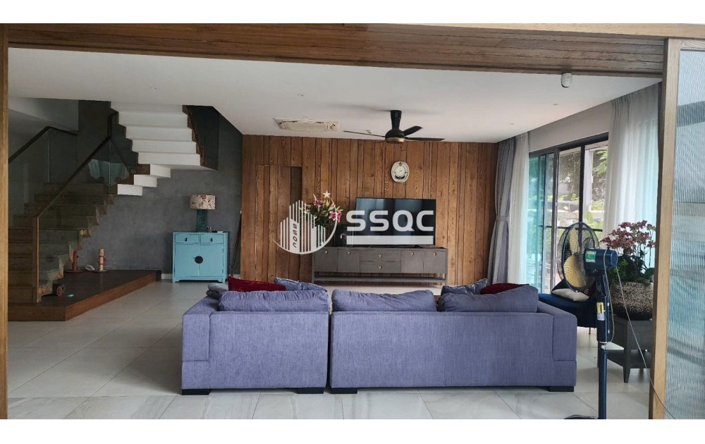 Cho thuê Pool Villa 551m2 giá 190 triệu gồm đầy đủ nội thất