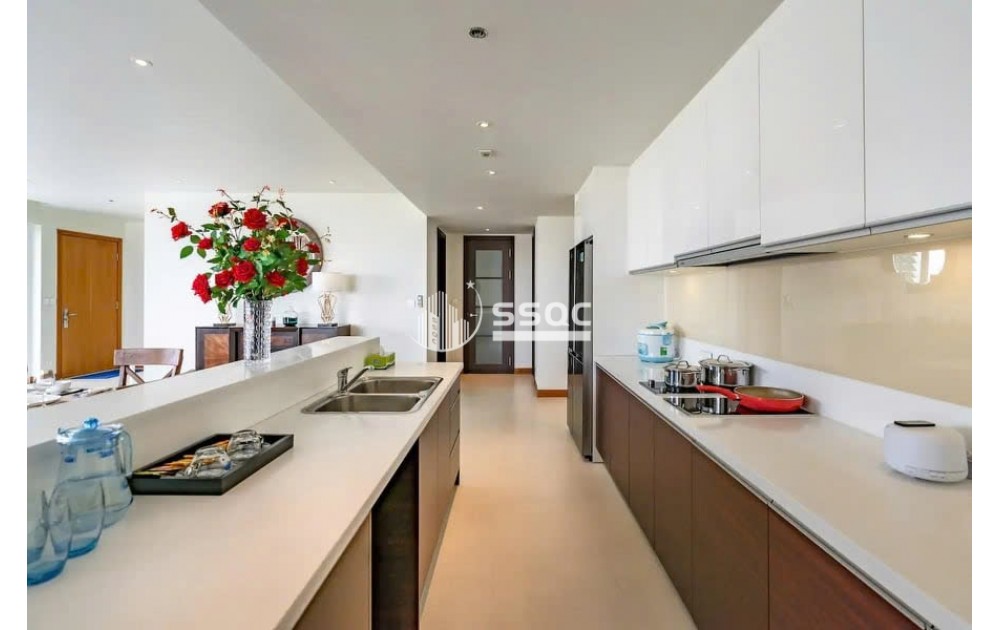 Đảo Kim Cương cho thuê căn hộ 4PN cao cấp - view sông Sài Gòn Quận 1 - trống sẵn
