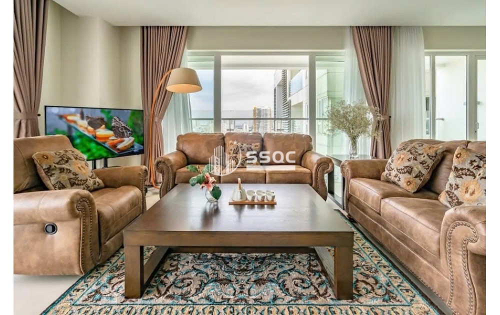 Cho thuê căn hộ 4PN cao cấp tháp Maldives Đảo Kim Cương - View sông trực diện, nhà sẵn trống