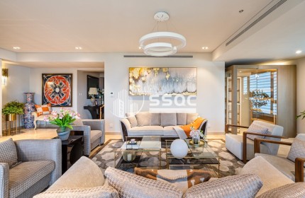 Pool Villa Đảo Kim Cương cho thuê 2 tầng, 5PN, 777m2 nội thất đẹp