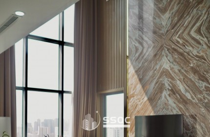 Bán penthouse 4 phòng ngủ Đảo Kim Cương tặng nội thất cực đẹp, 391m2 giá 75 tỷ (sổ hồng, còn TL)