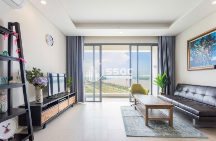 Cho thuê căn hộ 2PN Diamond Island 90m2, tầng thấp, full NT, view sông - giá 23 triệu/tháng