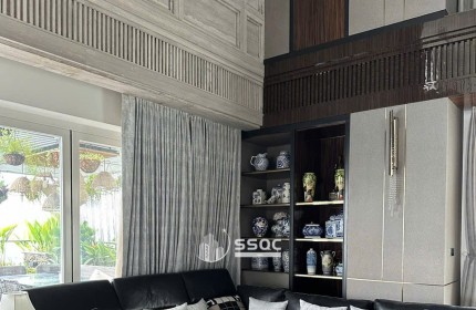Penthouse Sky Villa siêu sang Đảo Kim Cương 5PN, sân vườn & hồ bơi riêng view sông đẹp