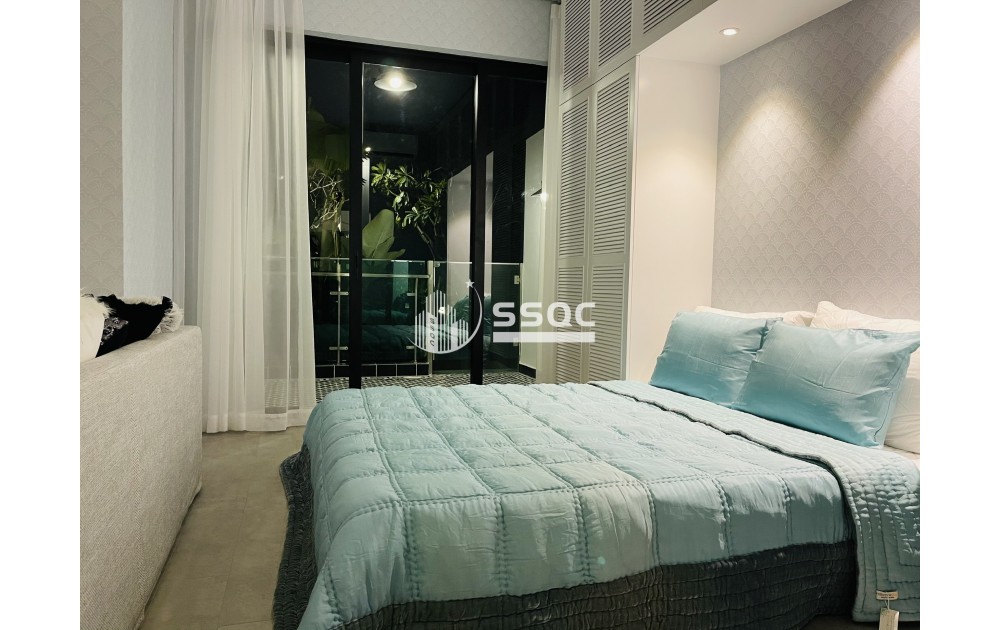 Bán căn hộ 1 phòng ngủ có sân vườn – Feliz En Vista Quận 2 – Full nội thất cao cấp, giá 8 tỷ