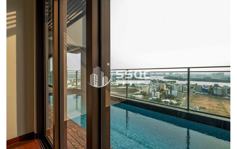 Bán căn hộ hạng sang Define 4PN 325m2 có hồ bơi riêng, view sông SG, giá tốt nhất