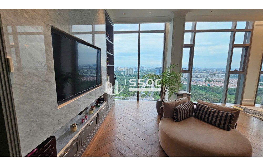 BÁN NHANH - PENTHOUSE EMPIRE CITY NỘI THẤT HIỆN ĐẠI VIEW CỰC ĐỈNH