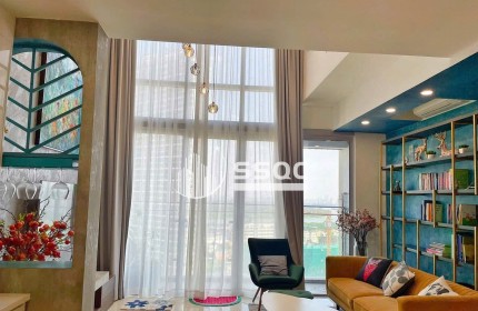GIÁ THUÊ TỐT NHẤT - CHO THUÊ CĂN DUPLEX 123M2 ĐẦY ĐỦ NỘI THẤT, TẦNG CAO THOÁNG MÁT