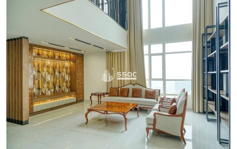 CHUYỂN NHƯỢNG CĂN HỘ PENTHOUSE VISTA VERDE, DT LỚN THIẾT KẾ THÔNG TẦNG