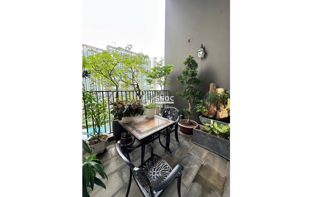 BÁN NHANH CĂN HỘ DUPLEX 3PN, ĐẦY ĐỦ NỘI THẤT, THOÁNG MÁT TẠI VISTA VERDE