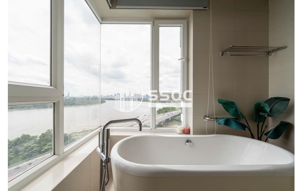 [Trực tiếp chính chủ] List căn 2PN, view sông SG Sài Gòn tại Đảo kim cương cho thuê giá kịch sàn