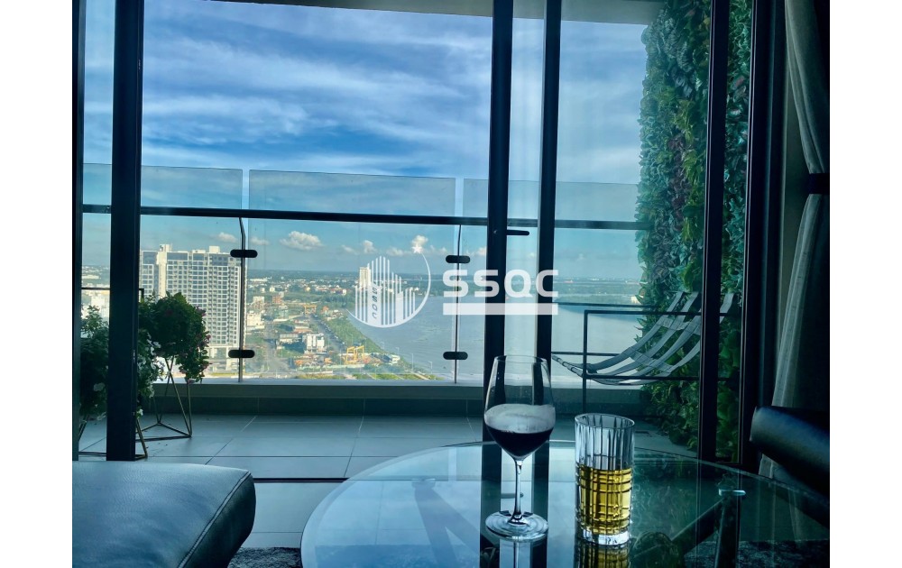 CHO THUÊ  CĂN HỘ 2 PN VIEW SÔNG SG – TẠI ĐẢO KIM CƯƠNG