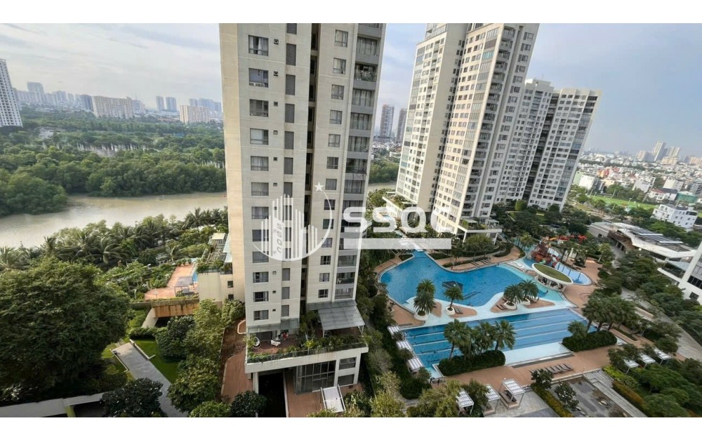 CHO THUÊ CĂN HỘ 3 PHÒNG NGỦ VIEW SÔNG GIỒNG ÔNG TỐ VÀ HỒ BƠI - ĐẢO KIM CƯƠNG QUẬN 2