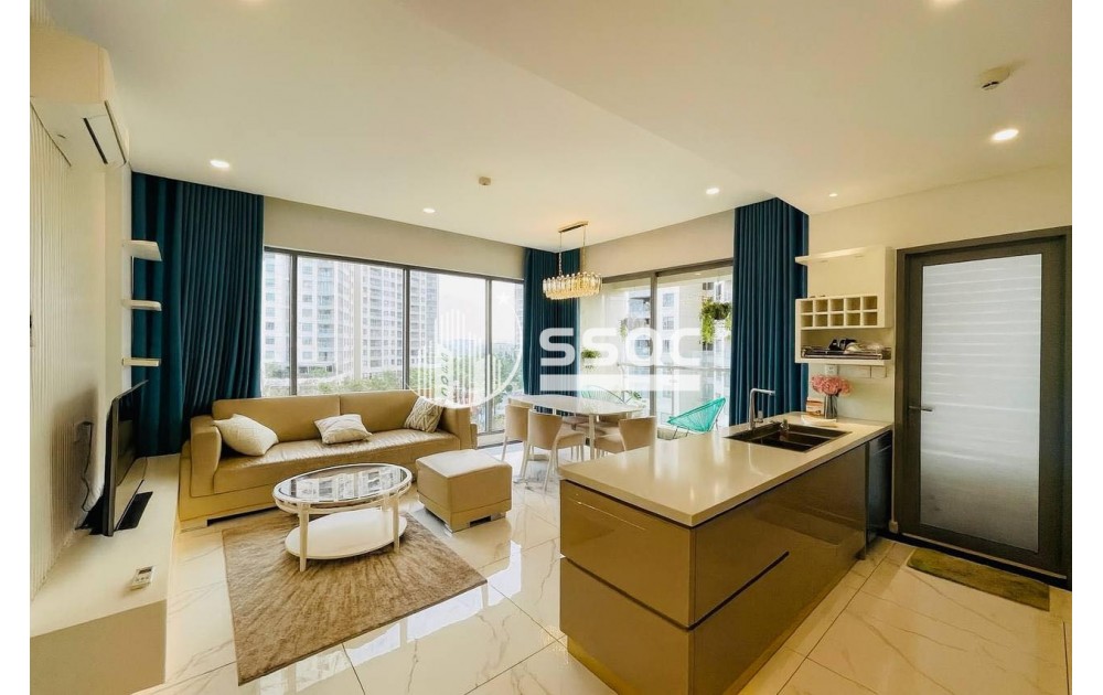 CHO THUÊ SIÊU PHẨM CĂN GÓC - VIEW SÔNG SÀI GÒN - 2PN - FULL NT ĐẢO KIM CƯƠNG