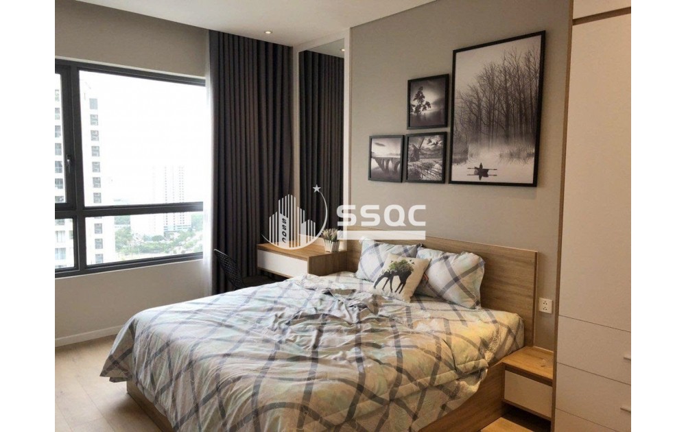 Cho thuê căn hộ 2PN Đảo Kim Cương - Full nội thất - View nội khu thoáng mát - Giá chỉ 28tr/tháng
