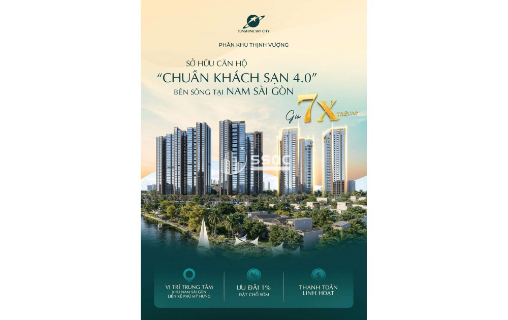 SUNSHINE SKY CITY - CĂN HỘ CAO CẤP NGAY LÒNG THÀNH PHỐ