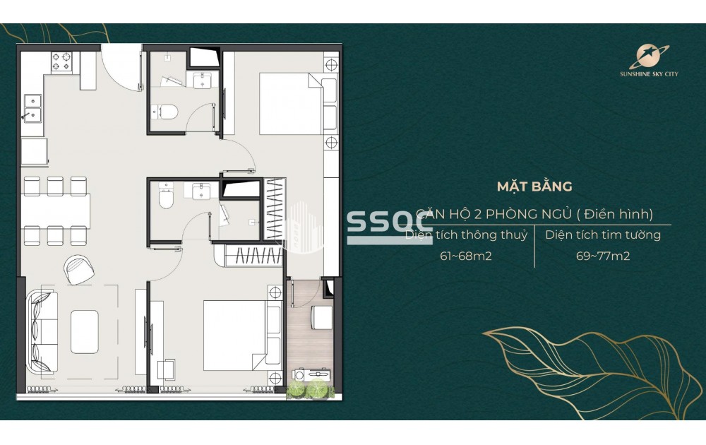 SUNSHINE SKY CITY - CĂN HỘ CAO CẤP NGAY LÒNG THÀNH PHỐ