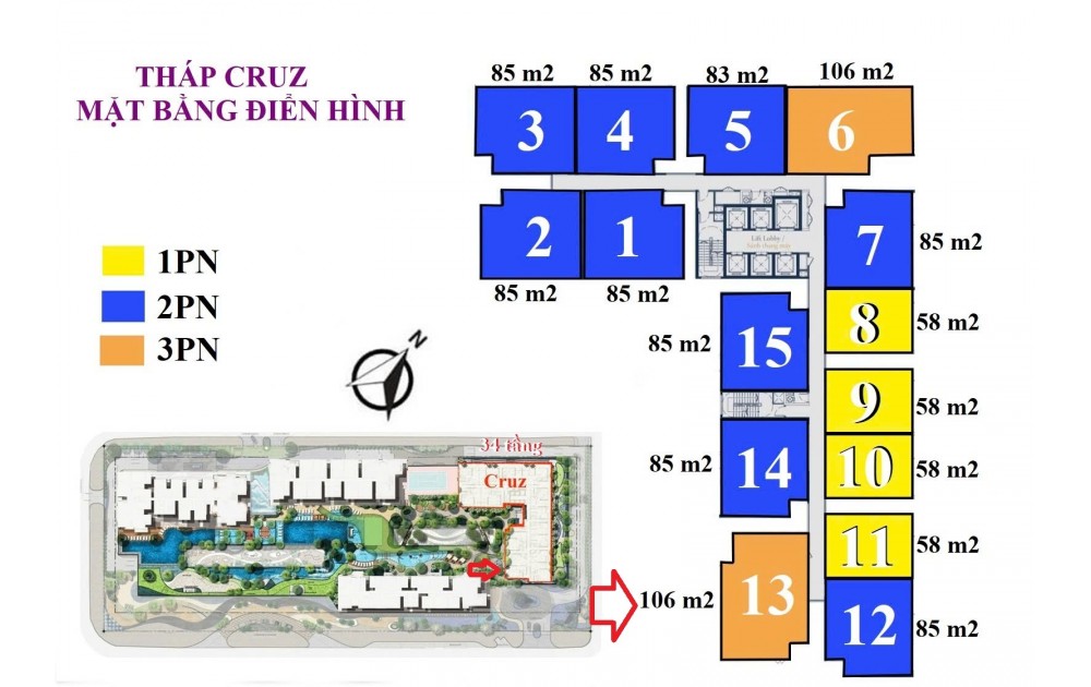 BÁN NHANH CĂN 3PN FELIZ EN VISTA – DIỆN TÍCH LỚN 107M2 – FULL NỘI THẤT CAO CẤP – CÓ SỔ | HIỀN 0908006009