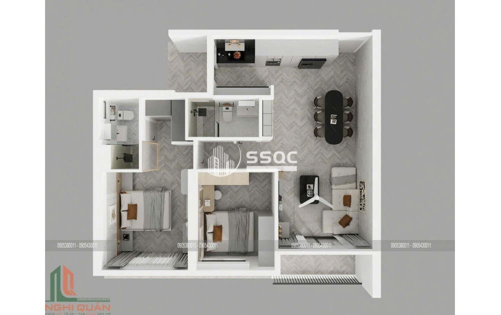 HOT VISTA VERDE 2PN, 91m2, FULL NT, GIÁ BÁN 9 TỶ, VIEW NÔI KHU + NGOẠI KHU, HƯỚNG VIEW TÂY BẮC NHÌN VỀ FELIZ EN VISTA