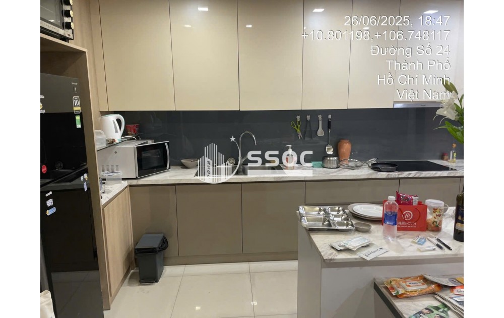Estella Heights 2PN 103m2 tầng cao, full nội thất, view 2 hồ bơi xanh mát đẹp mê ly. LH 0901840059