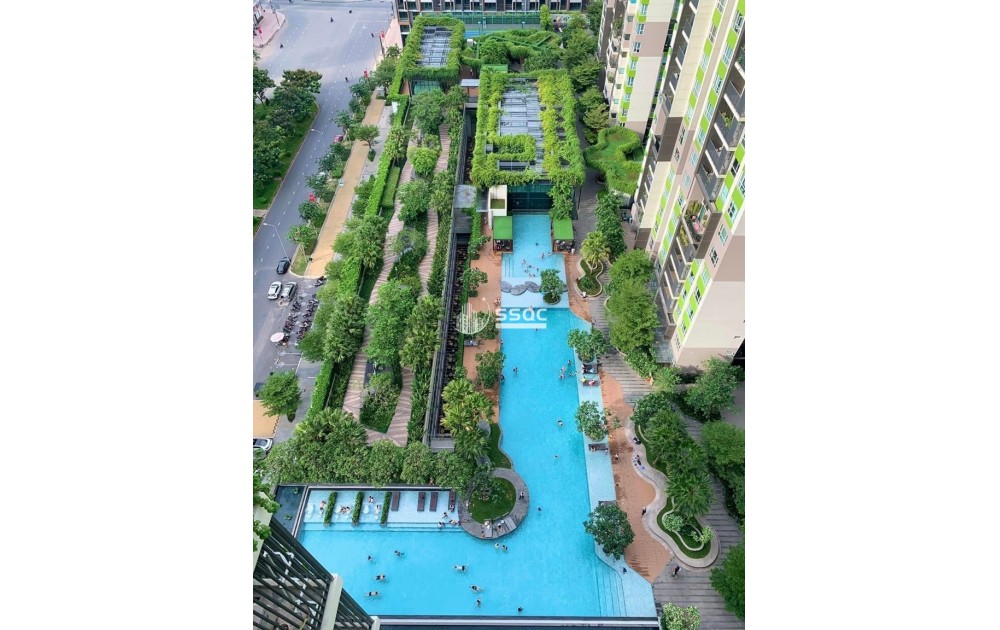 CHO THUÊ 1PN VISTA VERDE –16TR, VIEW HỒ BƠI, NỘI THẤT ĐẦY ĐỦ – Ở NGAY