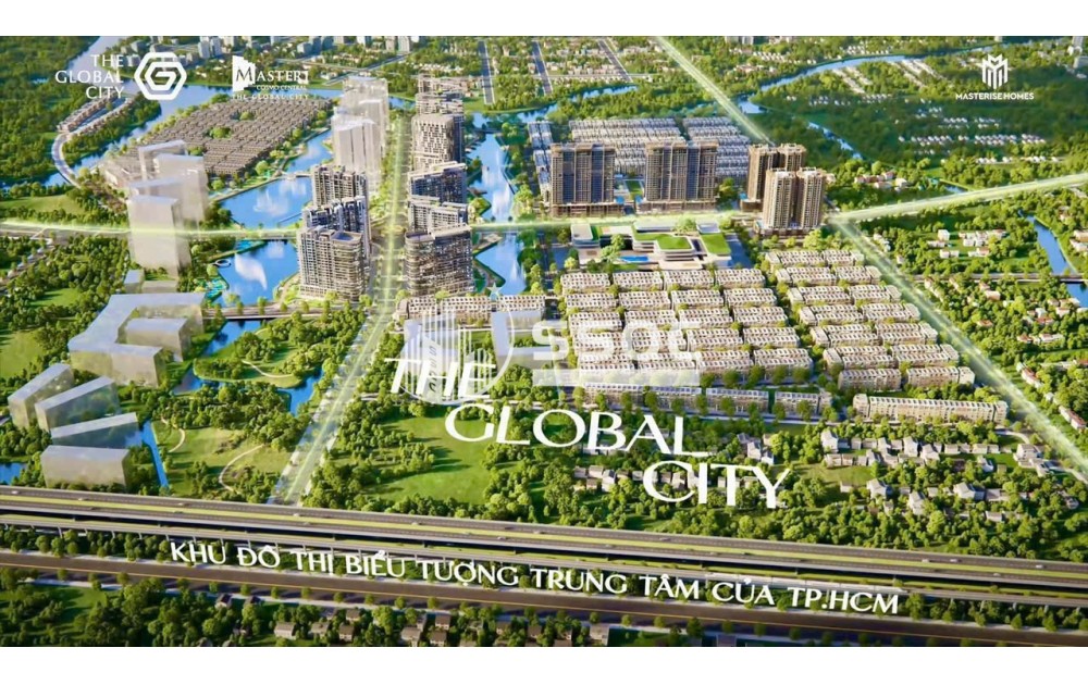 BÁN CĂN HỘ 1PN VIEW NHẠC NƯỚC - MASTERI COSMO CENTRAL - THE GLOBAL CITY, Q2