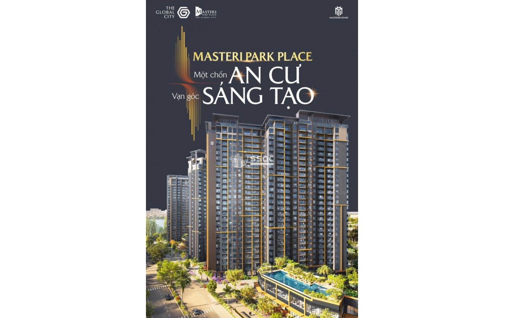 THE GLOBAL CĂN HỘ 2PN, GIÁ TỐT - COSMO CENTRAL, Q2