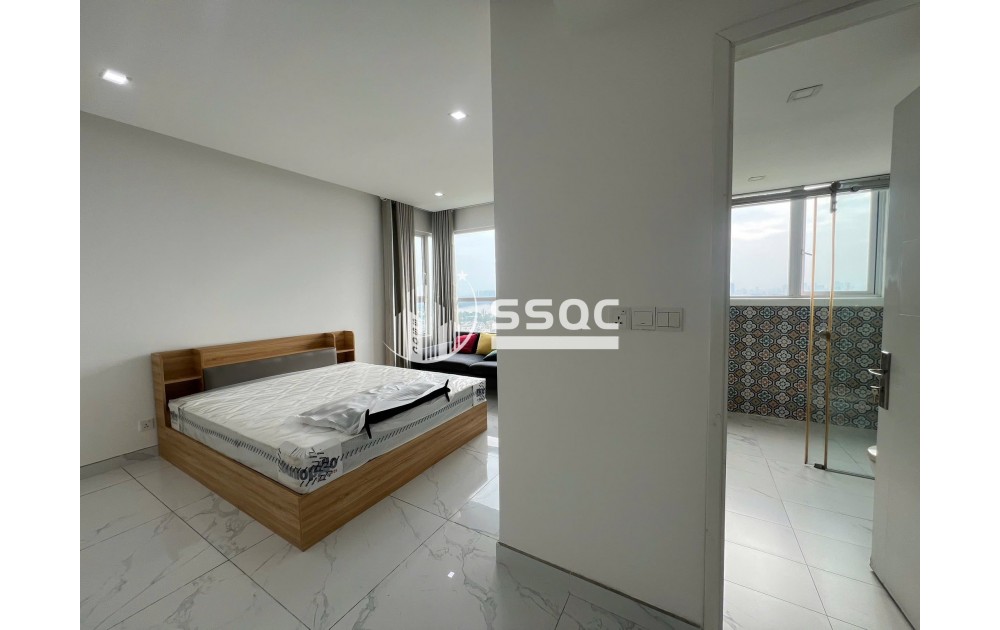 Cho thuê căn hộ 3 phòng ngủ Vista Verde full nội thất - view sông trực diện