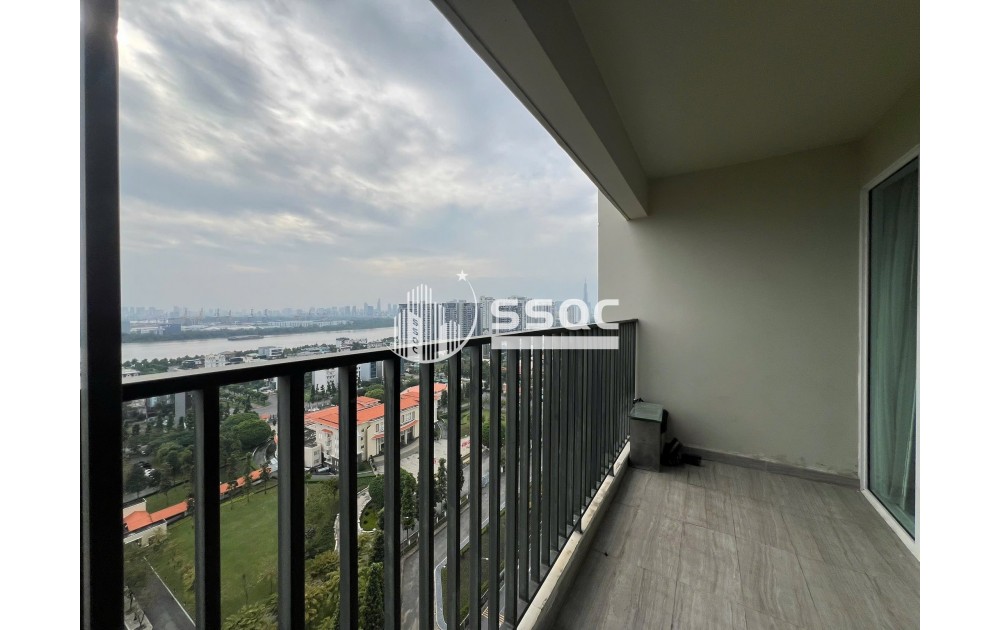Cho thuê căn hộ 3 phòng ngủ Vista Verde full nội thất - view sông trực diện