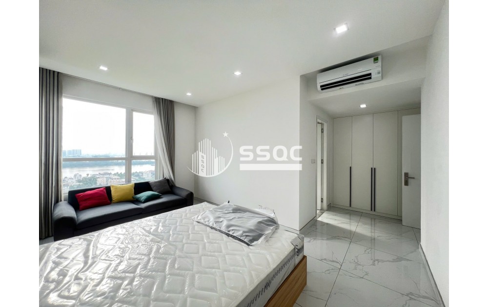 Cho thuê căn hộ 3 phòng ngủ Vista Verde full nội thất - view sông trực diện