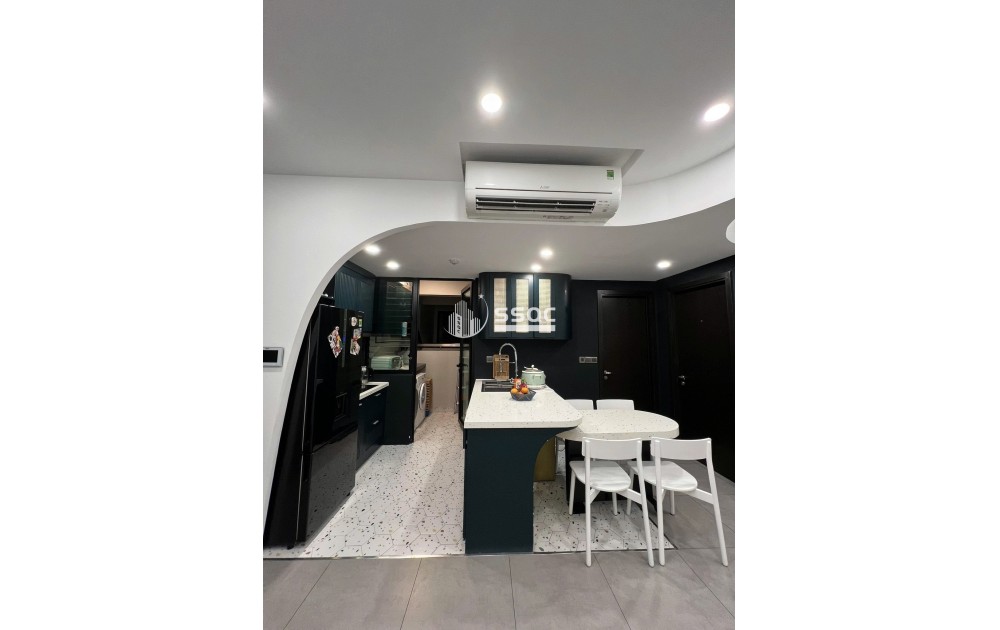 Tin thật 100% - Bán căn hộ 1 phòng ngủ full nội thất hiện đại - tầng cao view đẹp - sẵn sổ hồng