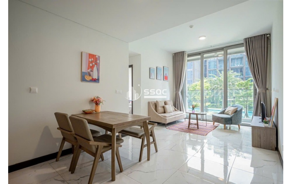 Cho thuê Empire City  – Căn 1PN. Full nội thất, 64m² – Giá tốt 26 triệu /tháng