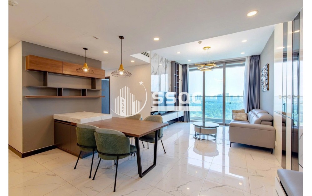 CĂN HỘ 2PN CHO THUÊ TẠI EMPIRE CITY, FULL NỘI THẤT HIỆN ĐẠI CHỈ CẦN DỌN VÀO Ở