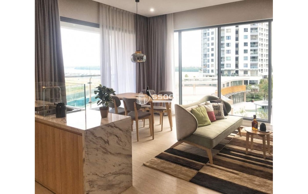 CHO THUÊ CĂN HỘ ĐẢO KIM CƯƠNG 2PN VIEW SÔNG GIÁ TỐT