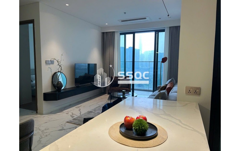 The Crest - Metropole - Thủ Thiêm - Thuê căn 2 phòng ngủ - nội thất hiện đại