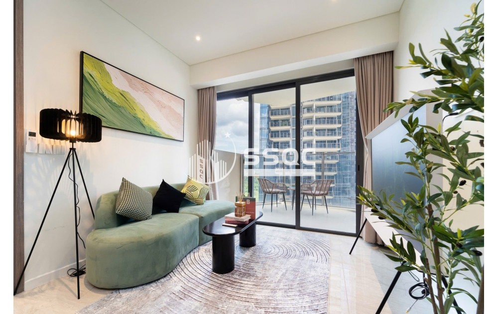 CHO THUÊ CĂN HỘ 1PN - VIEW CẦU BASON - FULL NỘI THẤT HIỆN ĐẠI