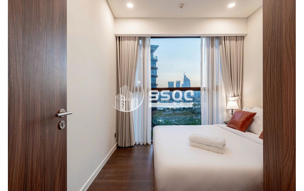cho thuê galleria - metropole thủ thiêm 3pn - 2wc view cầu ba son, sông sài gòn