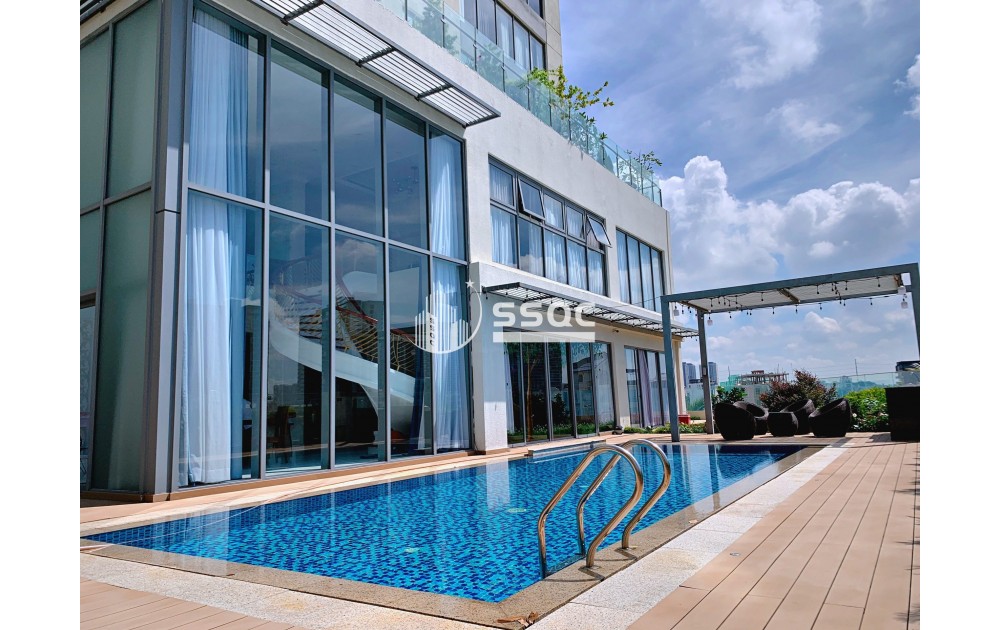 [POOL VILLA ] SẴN SỔ HỒNG SÂN VƯỜN ĐẢO KIM CƯƠNG 4 PHÒNG NGỦ VIEW SÔNG GỌI EM NGỌC 0938228655
