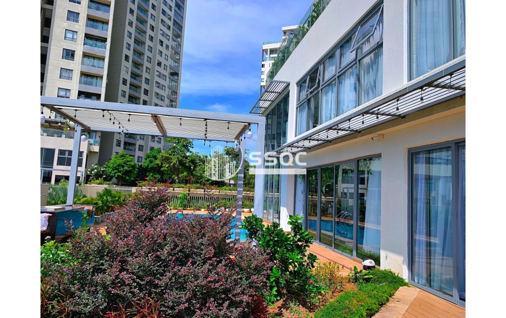 [POOL VILLA ] SẴN SỔ HỒNG SÂN VƯỜN ĐẢO KIM CƯƠNG 4 PHÒNG NGỦ VIEW SÔNG GỌI EM NGỌC 0938228655