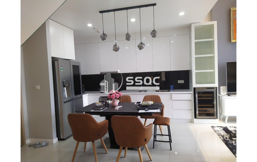 Duplex Estella Heights 3PN – Thiết Kế 2 Tầng Đẳng Cấp, T3 Tầng 21, Full Nội Thất