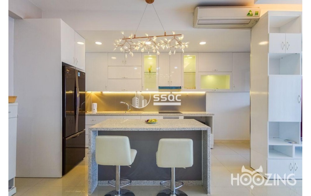 Cho thuê căn hộ 2PN Estella Heights - DT 89m2 - full nội thất - giá 41.5 triệu/tháng - view thành phố lung linh