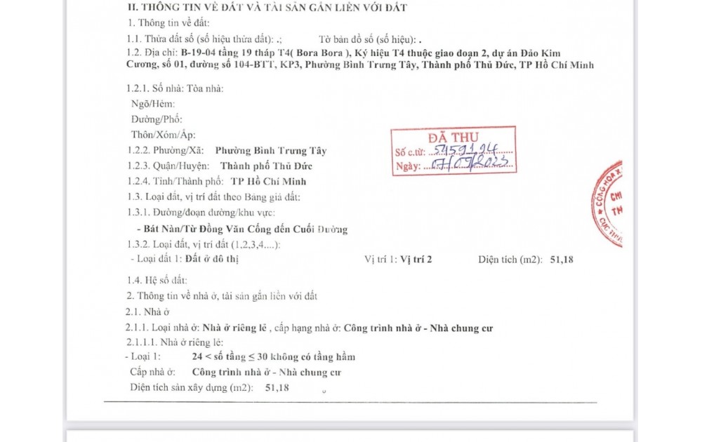 ĐẢO KIM CƯƠNG – 1PN TÒA B TẦNG 19 – 52m² VIEW ĐẸP – GIÁ CHỈ 7,2 TỶ